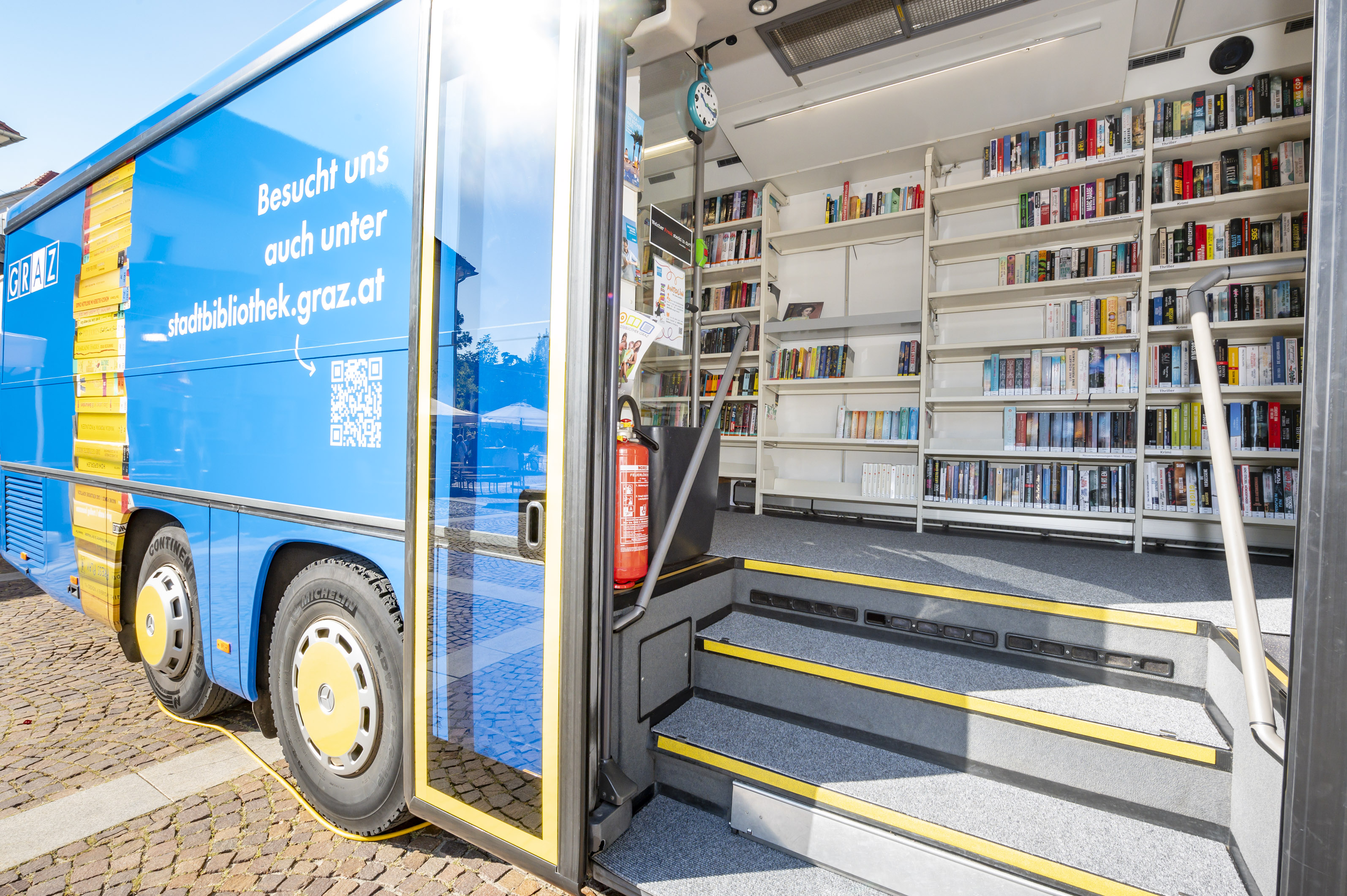 Bücherbushaltestellen