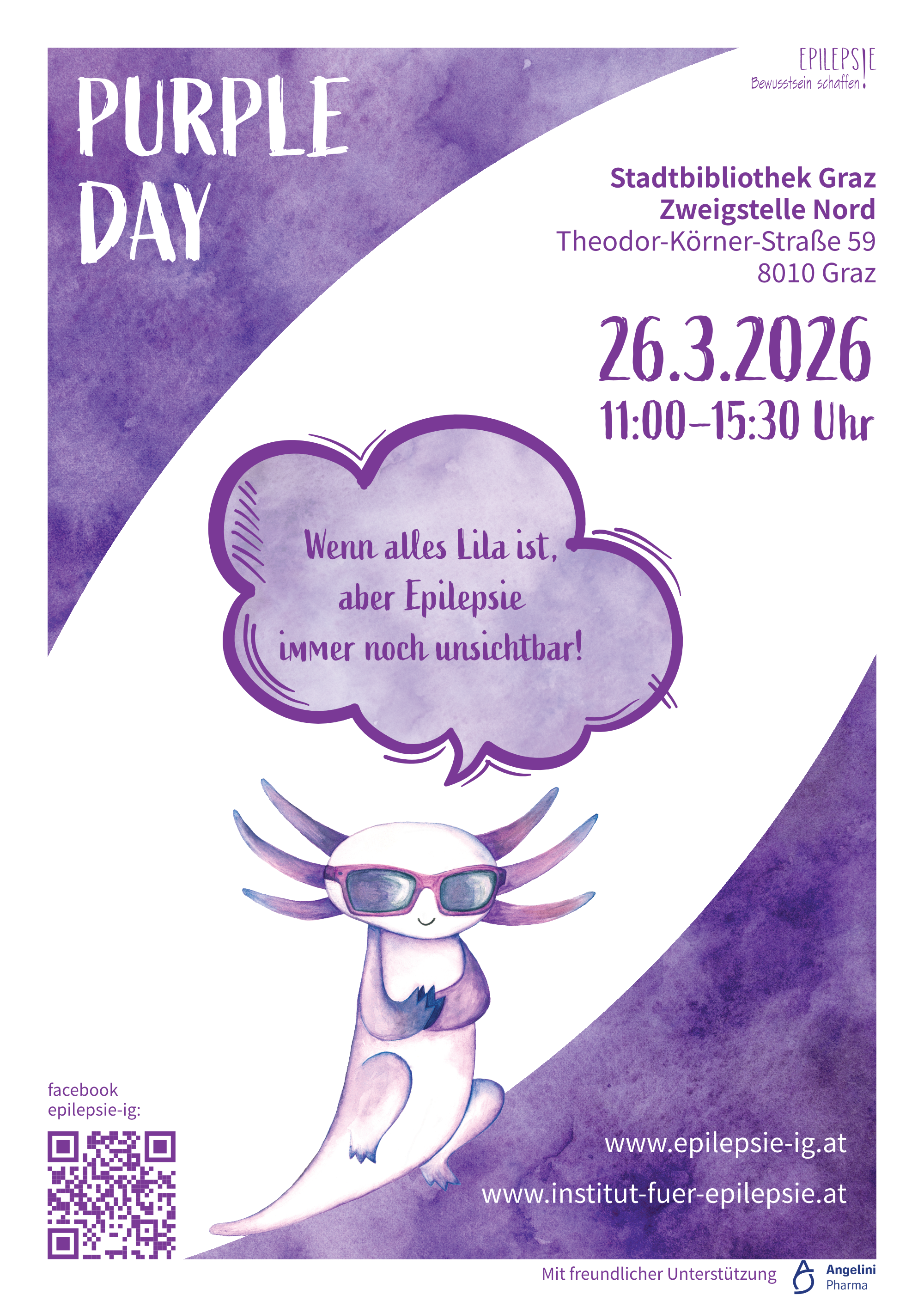 Wenn alles lila ist, aber Epilepsie noch immer unsichtbar…